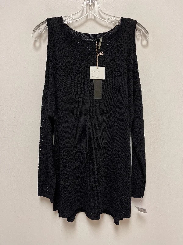 Black Top Long Sleeve Cma, Size L