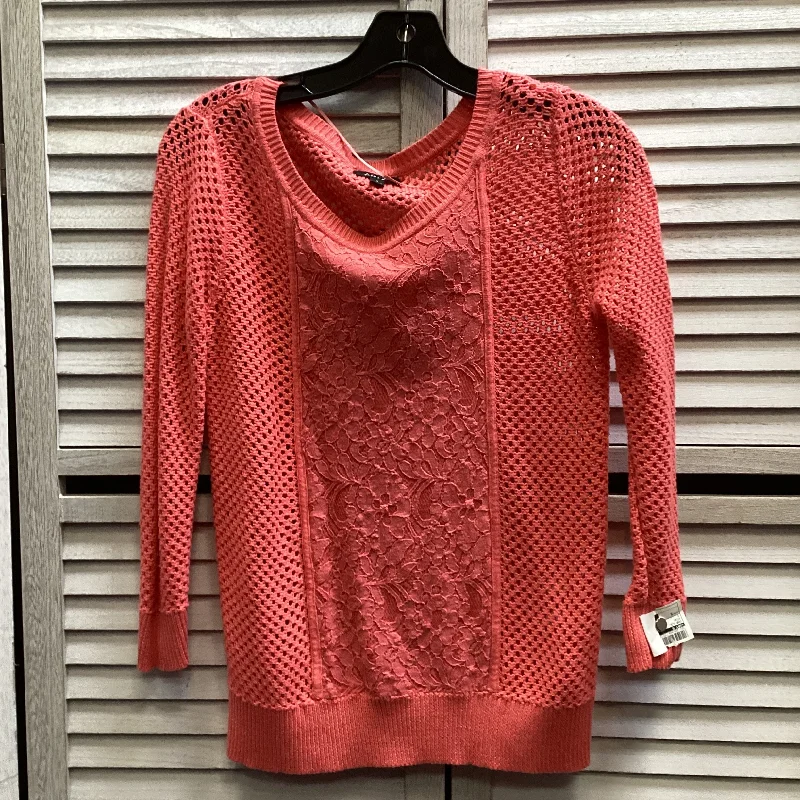 Top Long Sleeve By Apt 9 In Pink, Size: S