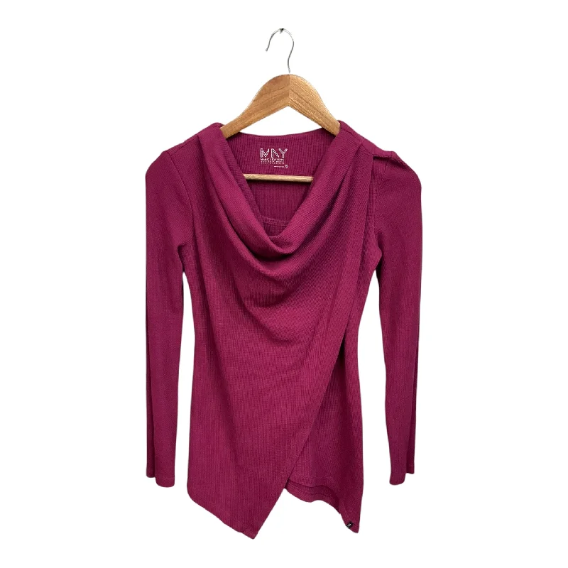 Top Long Sleeve By Marc New York In Purple, Size: S