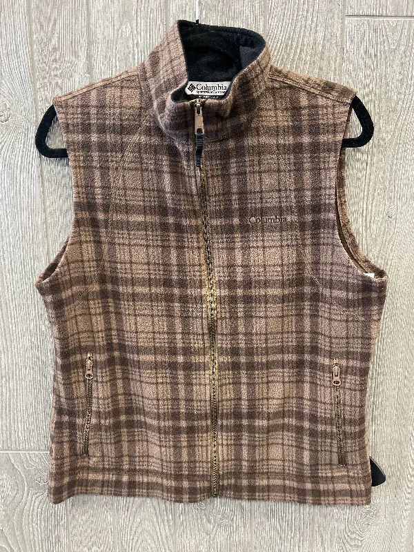 Vest Fleece By Columbia In Brown, Size: L