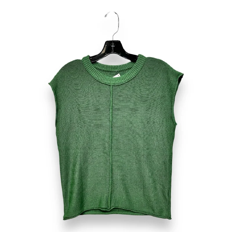 Vest Other By Clothes Mentor In Green, Size: M