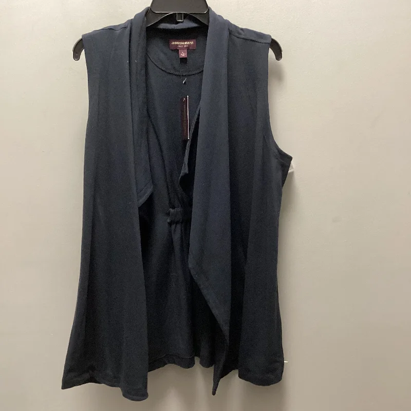 Vest Other By Johnston & Murphy In Black, Size: L