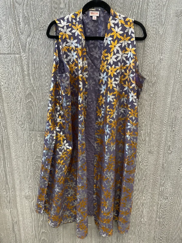 Vest Other By Lularoe In Purple, Size: L