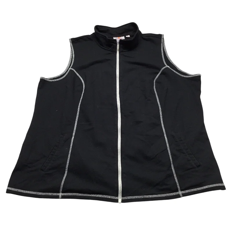 Vest Other By Quaker Factory In Black, Size: 3x