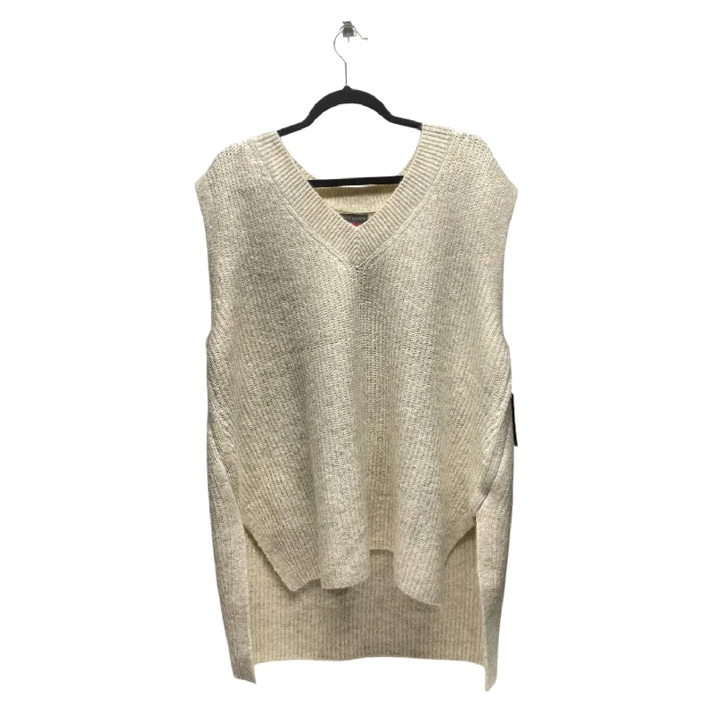 Vest Sweater By Vince Camuto In Cream, Size: Xxs