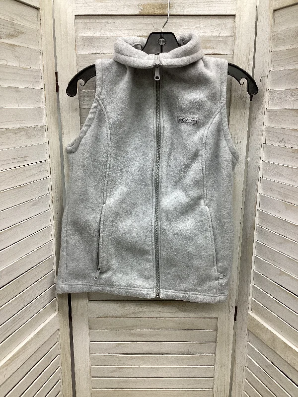 Vest Fleece By Columbia In Grey, Size: M