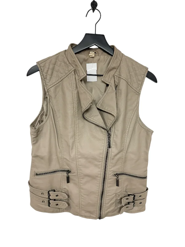 Vest Other By My Beloved In Taupe, Size: L