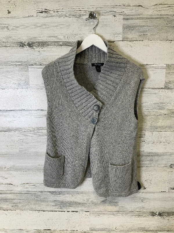 Vest Other By Style And Company In Grey, Size: L