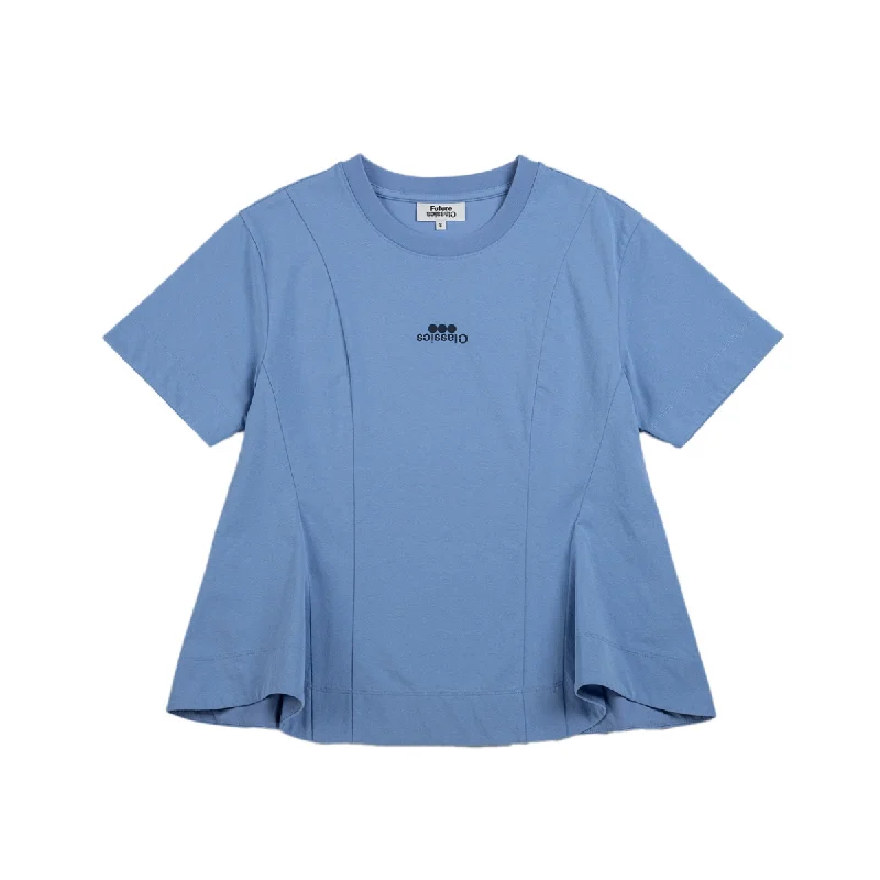 Flared Hem Tee Little Boy Blue