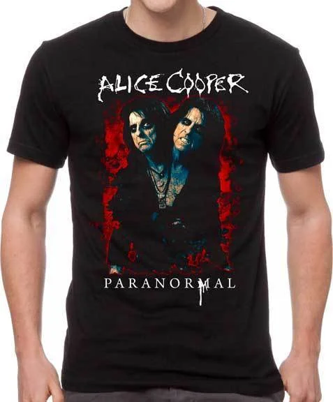 T-Shirt - Alice Cooper - Paranormal Splatter