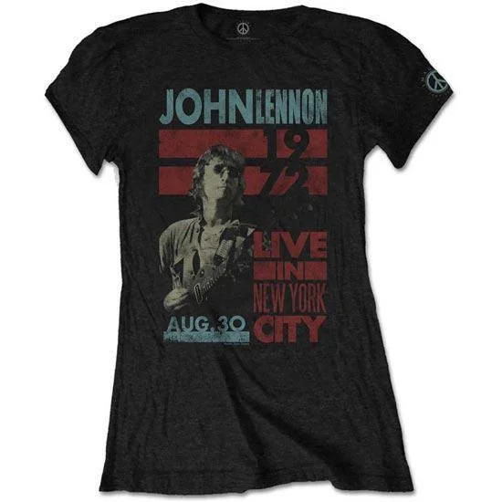 T-Shirt - Beatles - John Lennon - Live in NYC - Lady