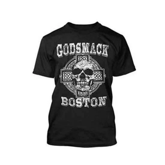 T-Shirt - Godsmack - Boston Skull