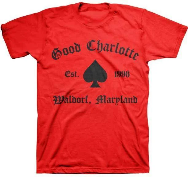 T-Shirt - Good Charlotte - Spade - Red