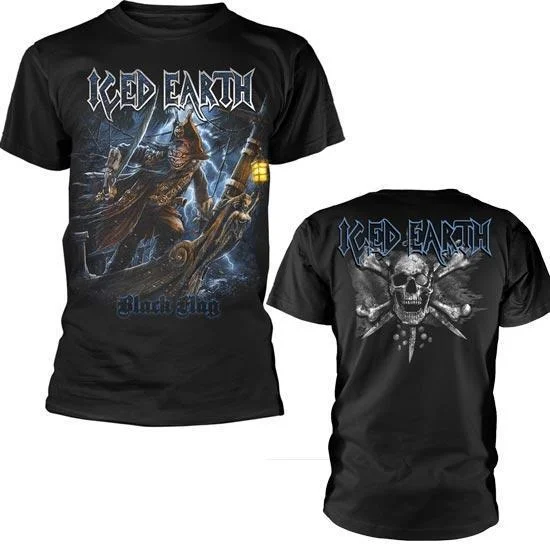 T-Shirt - Iced Earth - Black Flag