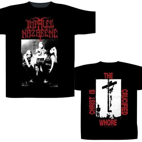 T-Shirt - Impaled Nazarene - Christ Crucified Whore