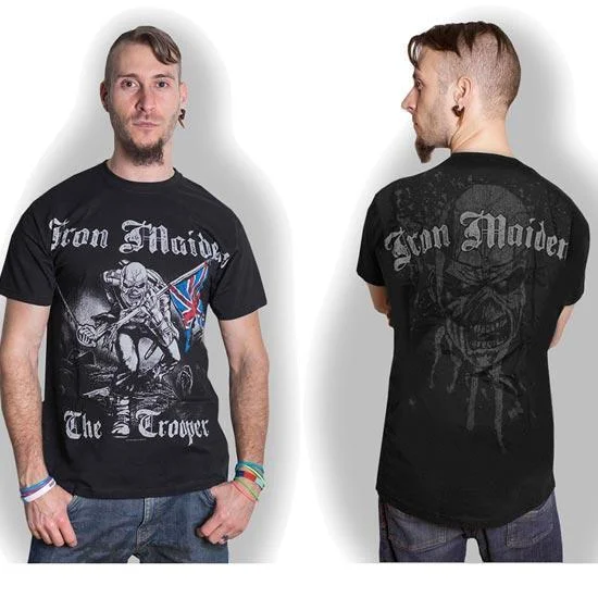 T-Shirt - Iron Maiden - Sketched Trooper W/Back