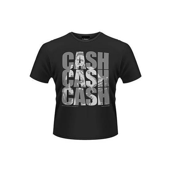 T-Shirt - Johnny Cash - Cash Cash Cash