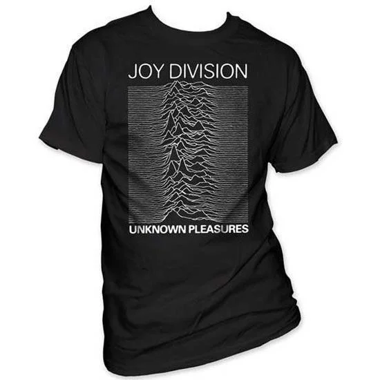 T-Shirt - Joy Division - Unknown Pleasures - Black