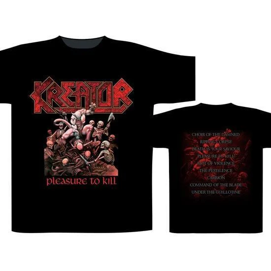 T-Shirt - Kreator - Pleasure to Kill W/Back