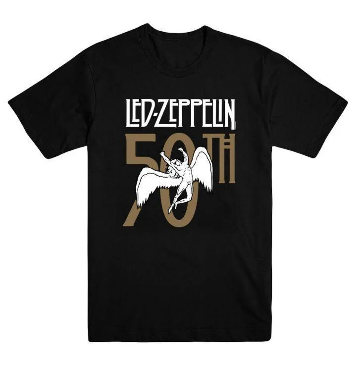 CLEARANCE - T-Shirt - Led Zeppelin - 50th Logo