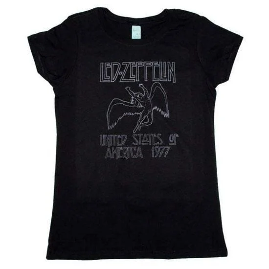 T-Shirt - Led Zeppelin - USA 1977 - Lady