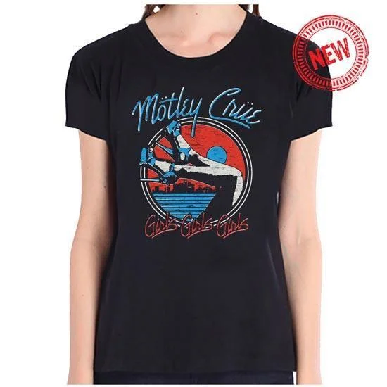 T-Shirt - Motley Crue - Heels V3 - Lady