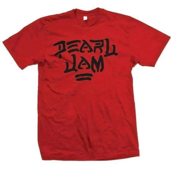 CLEARANCE - T-Shirt - Pearl Jam - Destroy - Red