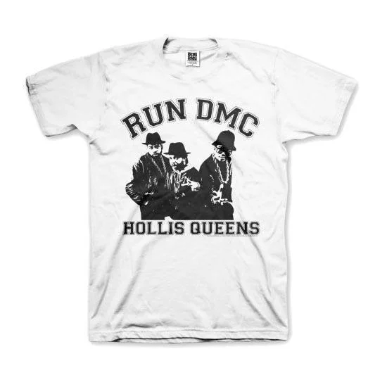 T-Shirt - Run DMC - Hollis Queen Pose - White