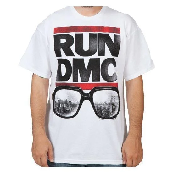 T-Shirt - Run DMC - Sunglasses - White