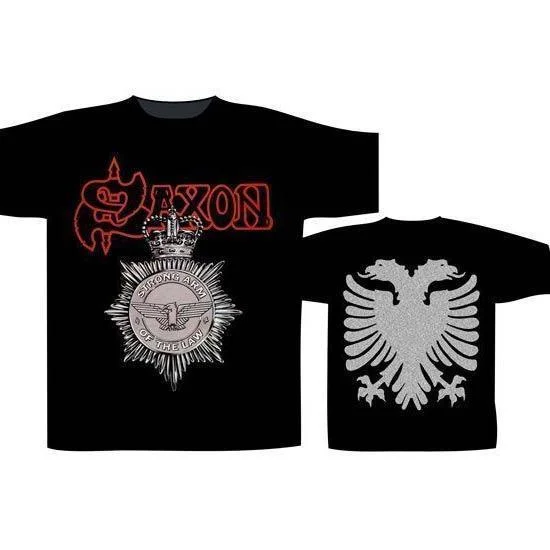 CLEARANCE - T-Shirt - Saxon - Strong Arm of the Law