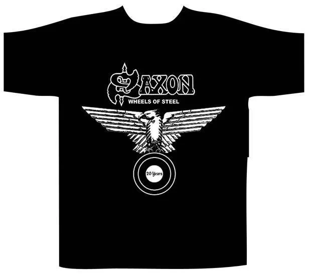 CLEARANCE - T-Shirt - Saxon - Wheels of Steel