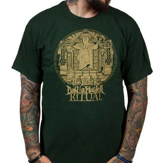 T-Shirt - The Black Dahlia Murder - Ritual Stamp - Forest Green