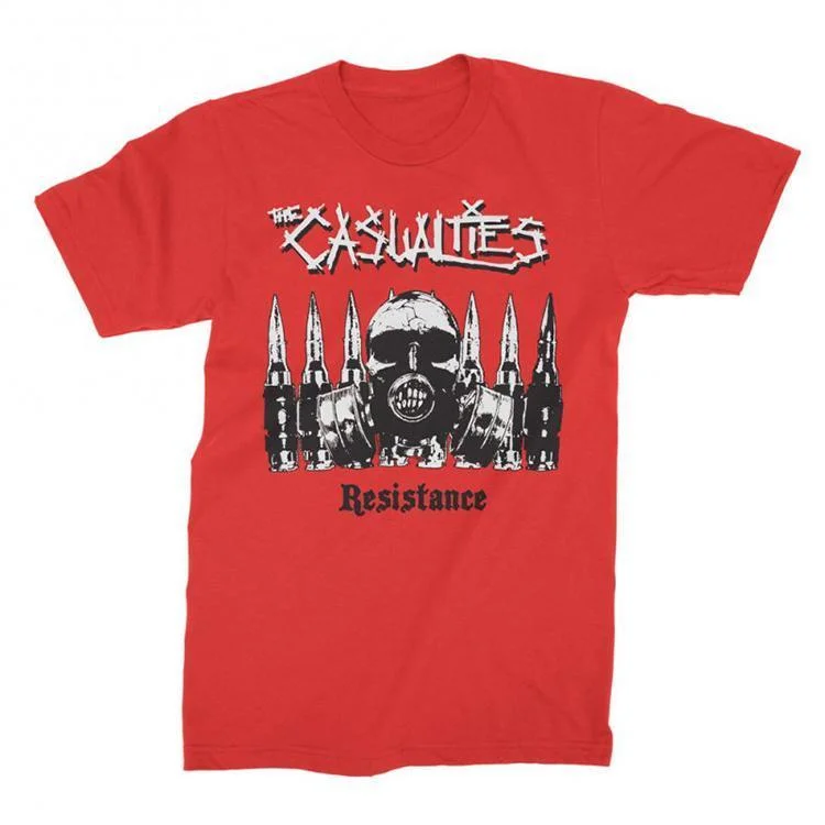 T-Shirt - Casualties - Resistance - Red