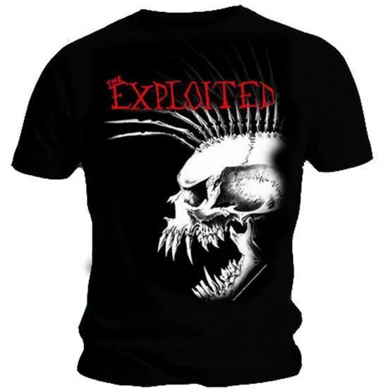 T-Shirt - The Exploited - Bastard Skull Punk