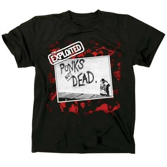 T-Shirt - The Exploited - Punk's Not Dead