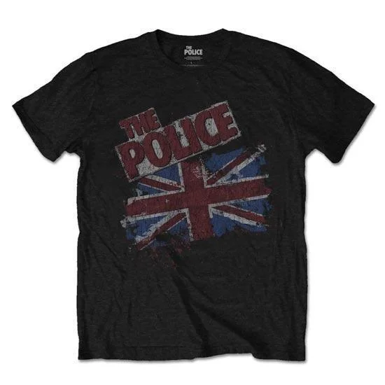 T-Shirt - Police (the) - Vintage Flag