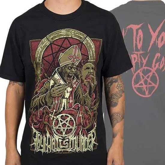 T-Shirt - Thy Art Is Murder - Evil Pope