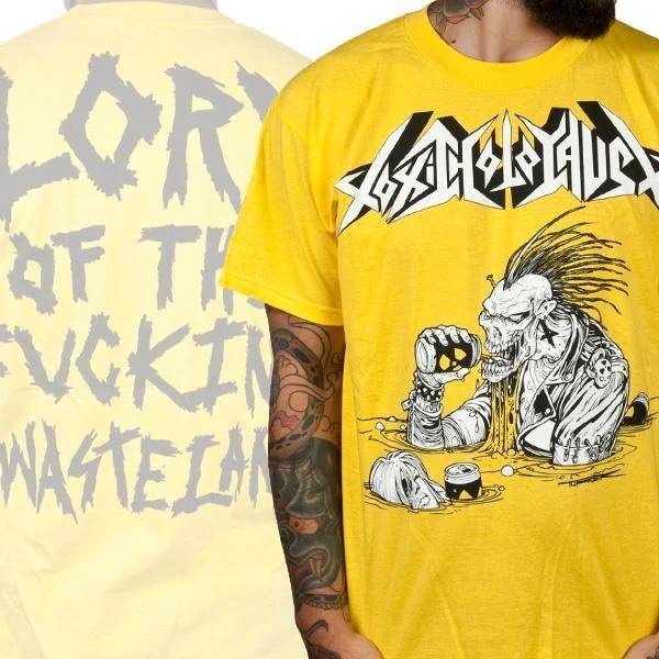 T-Shirt - Toxic Holocaust - Lord Of The Wasteland - Yellow