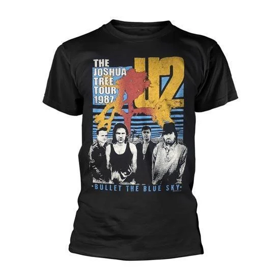 T-Shirt - U2 - Bullet in the Blue Sky - Black