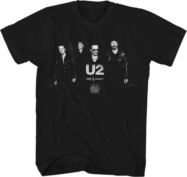 T-Shirt - U2 - Songs of Innocence - Black Shirt