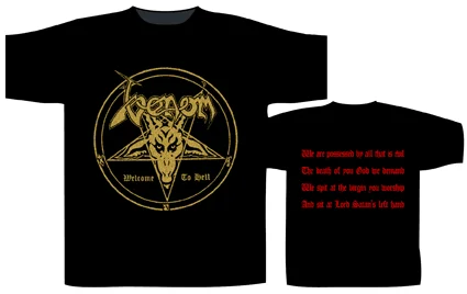 T-Shirt - Venom - Welcome to Hell