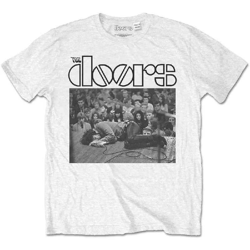 T-Shirt - Doors (The) - Jim on Floor - White