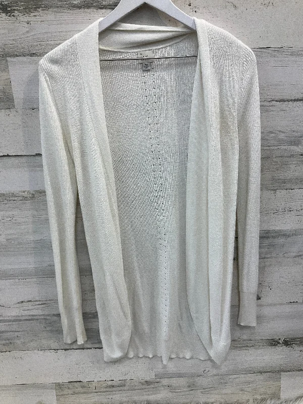 Cardigan By A New Day In Cream, Size: Xs