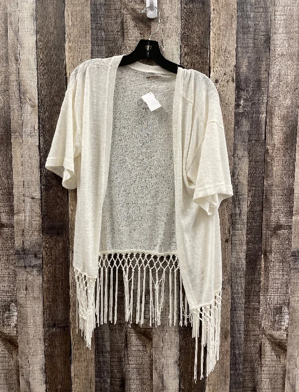 Cardigan By Arizona In Ivory, Size: M