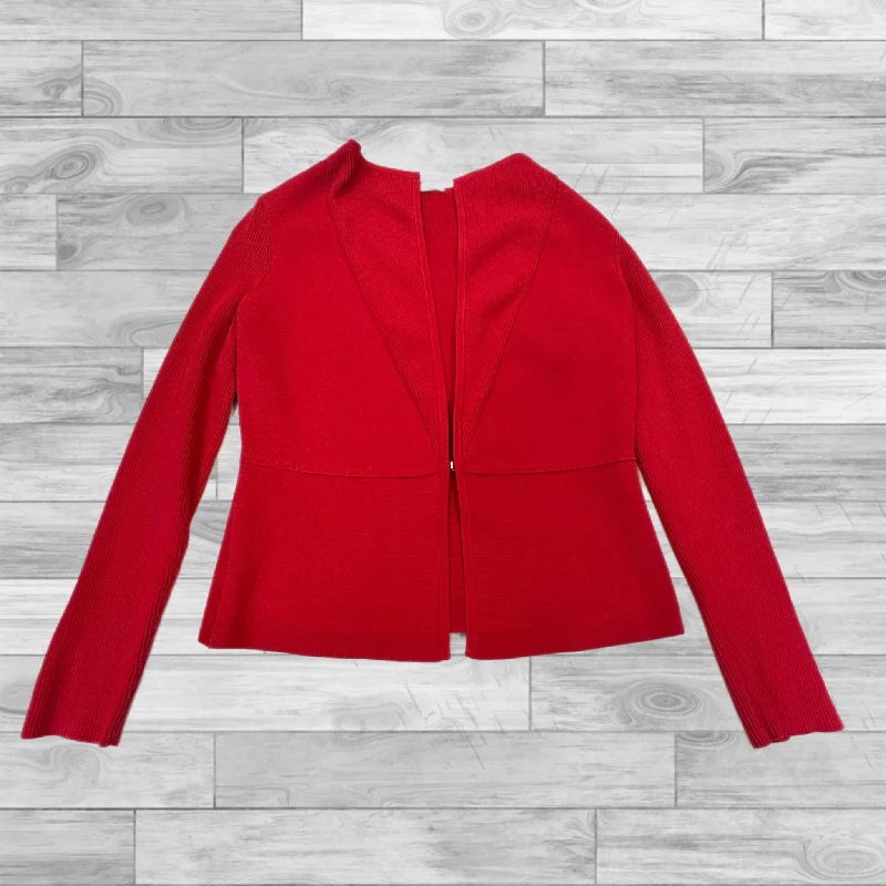 Cardigan By Chicos In Red, Size: 0