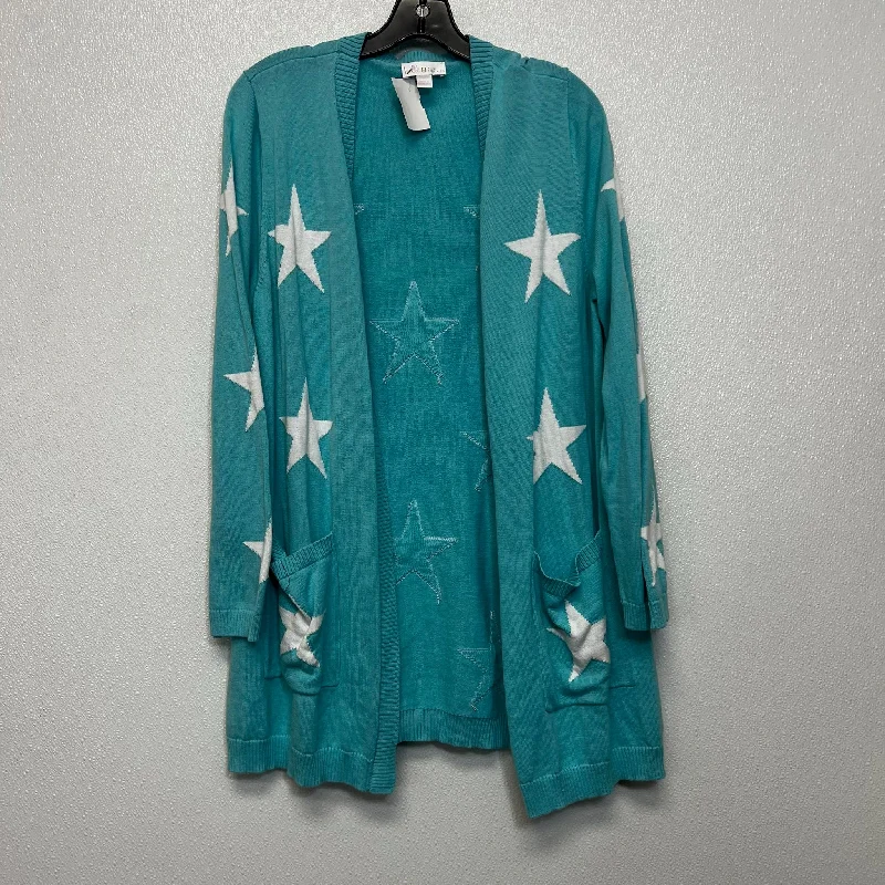 Cardigan By Clothes Mentor In Star, Size: M