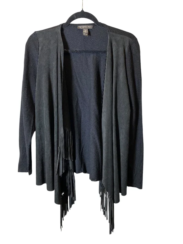 Cardigan By International Concepts In Black, Size: M