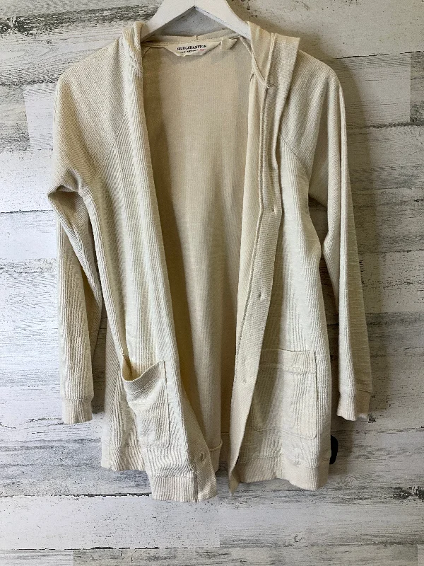 Cardigan By Isaac Mizrahi Live Qvc In Ivory, Size: Xxs