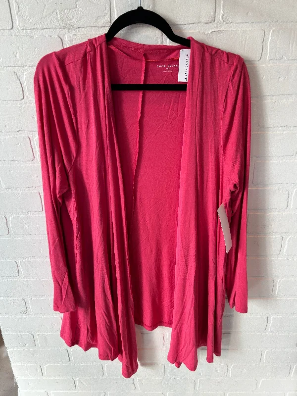 Cardigan By Lane Bryant In Pink, Size: Xl