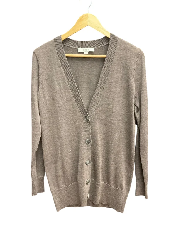 Cardigan By Loft In Taupe, Size: S